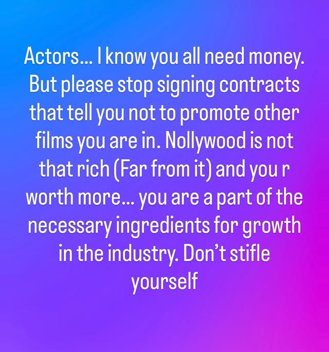 Niyi Akinmolayan Sparks Big Conversation on Nollywood’s “Cancel-Culture Contracts