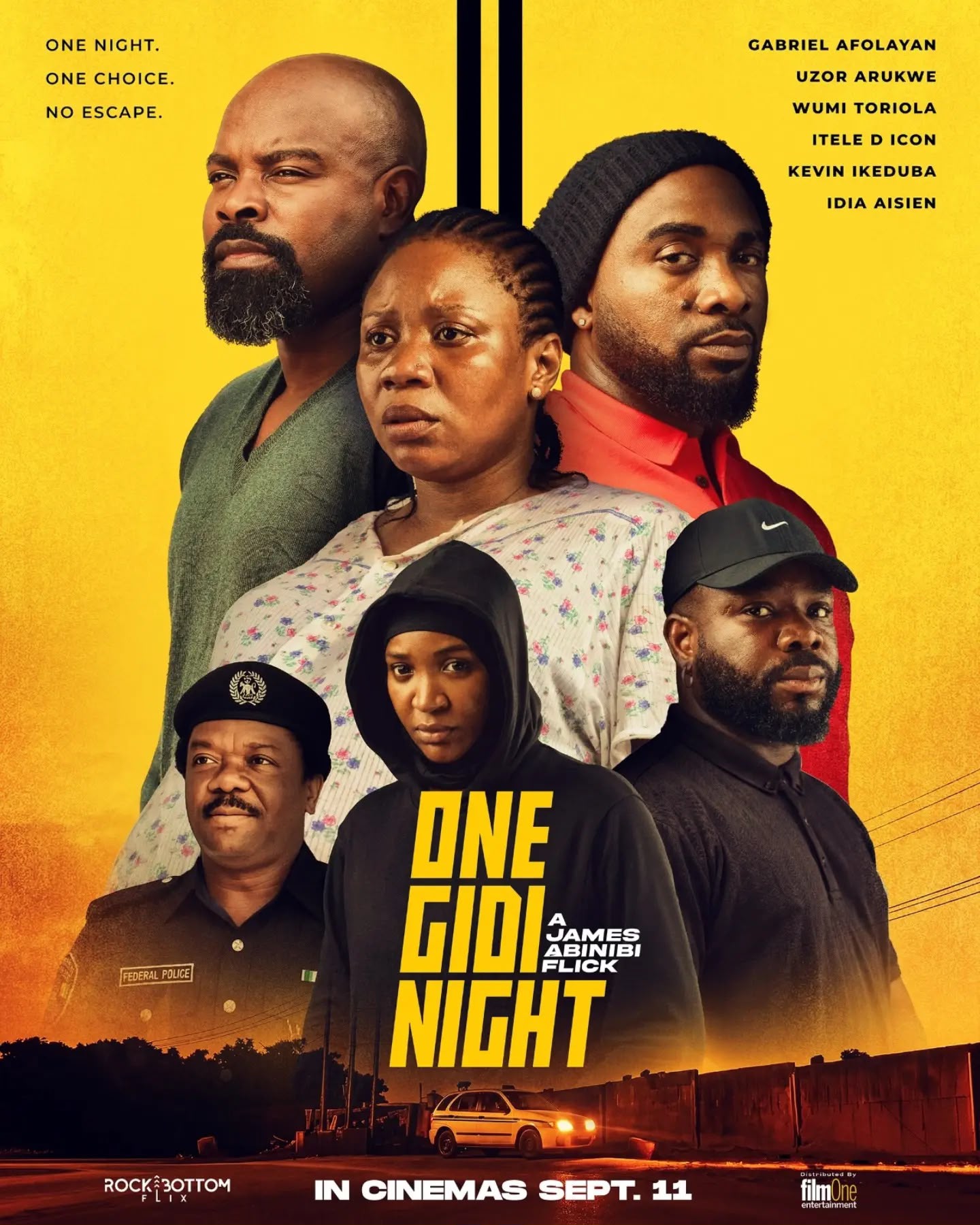 One Gidi Night poster