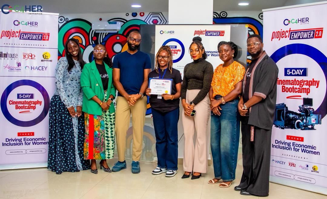 Filmhouse Group and Care4Her Initiative conclude five day women’s cinematography training in Lagos