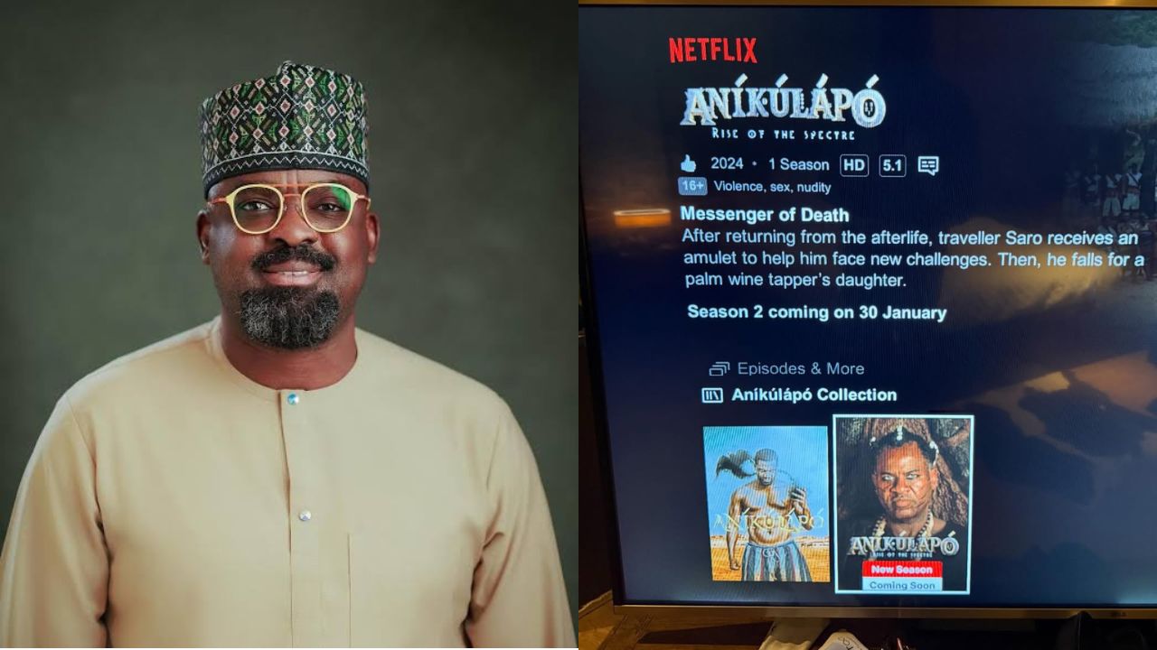 Kunle Afolayan Anikulapo: Rise of the Spectre Season 2 is Coming to Netflix1