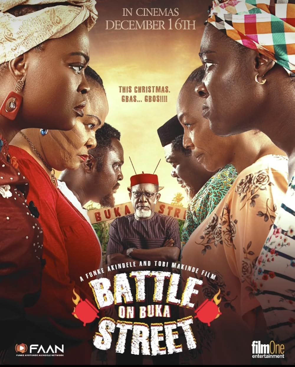 Battle on Buka Street Poster