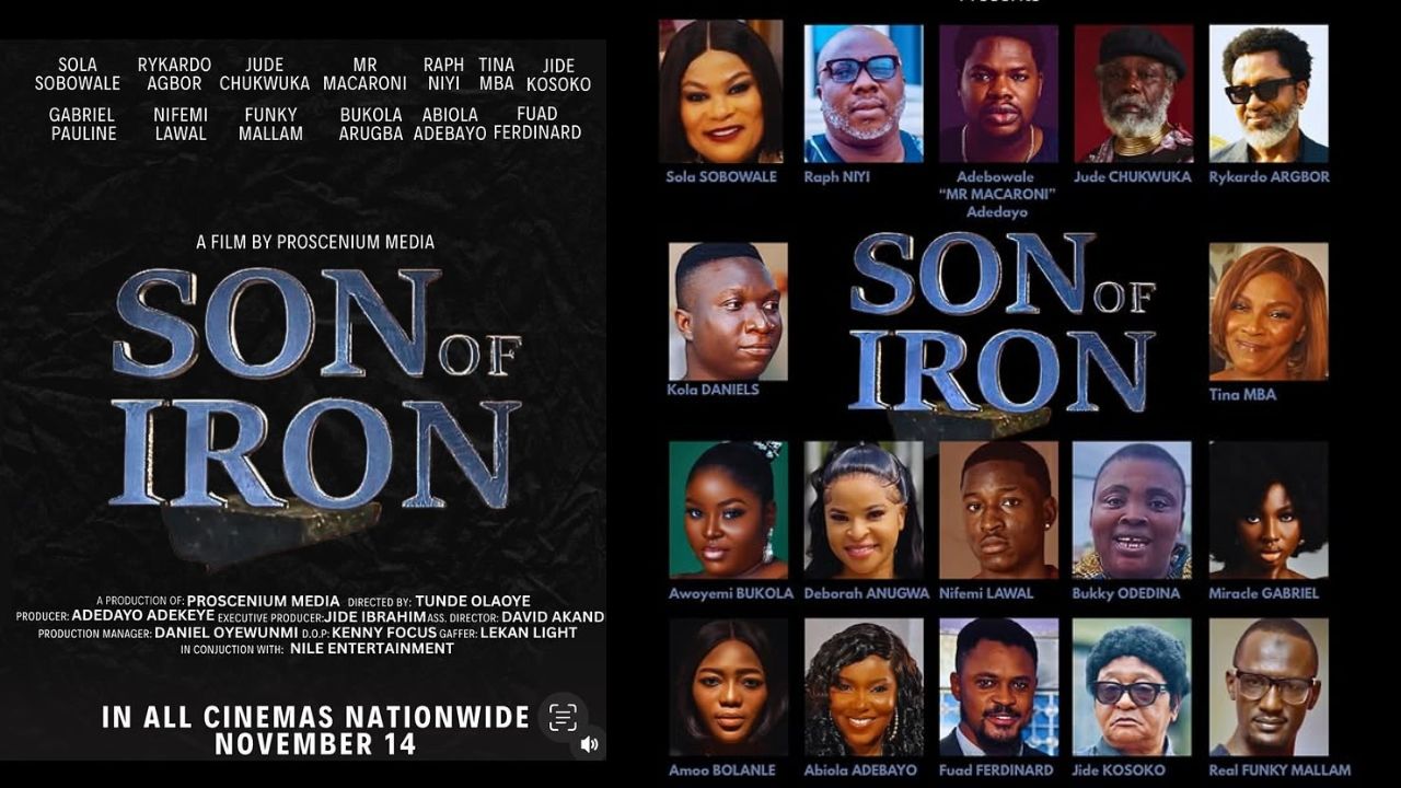 Tunde Olaoye’s Son of Iron Set for Nationwide Release November 14