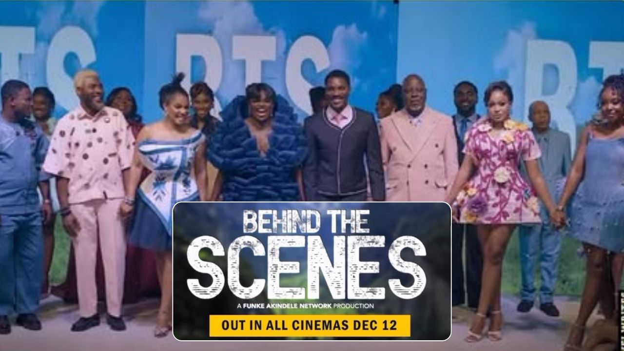 Funke Akindele Announces Behind The Scenes Release Date in a Playfully Chaotic Promo with Star-Studded Cast