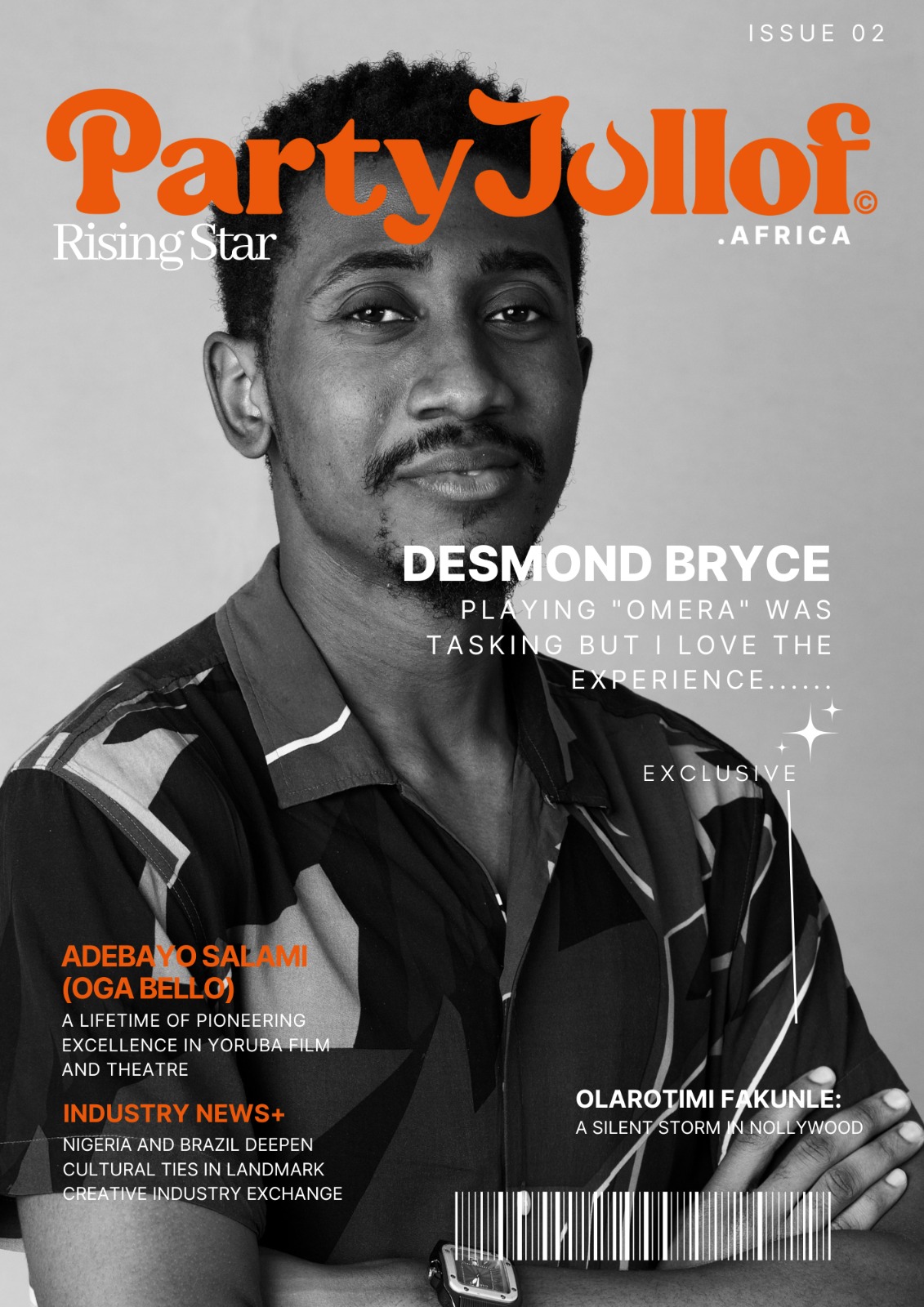 Desmond Bryce - Cover for PartyJollof Africa