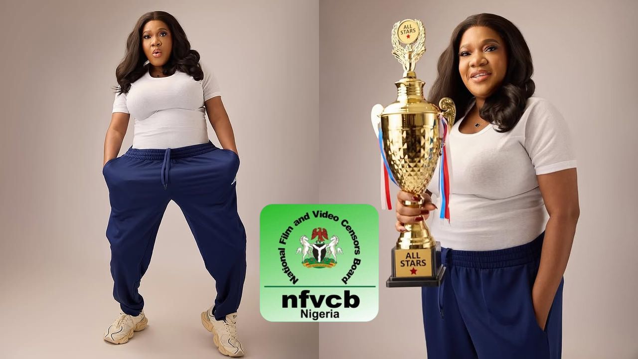 NFVCB Honors Toyin Abraham with "Box Office Champion" Award for Record-Breaking ₦1 Billion Feat