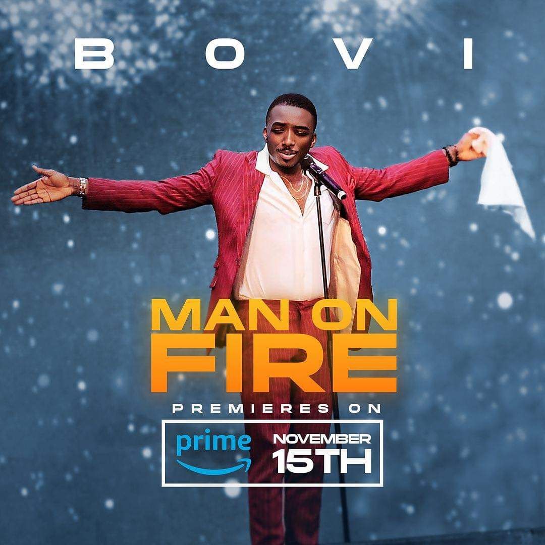 Bovi Man On Fire poster
