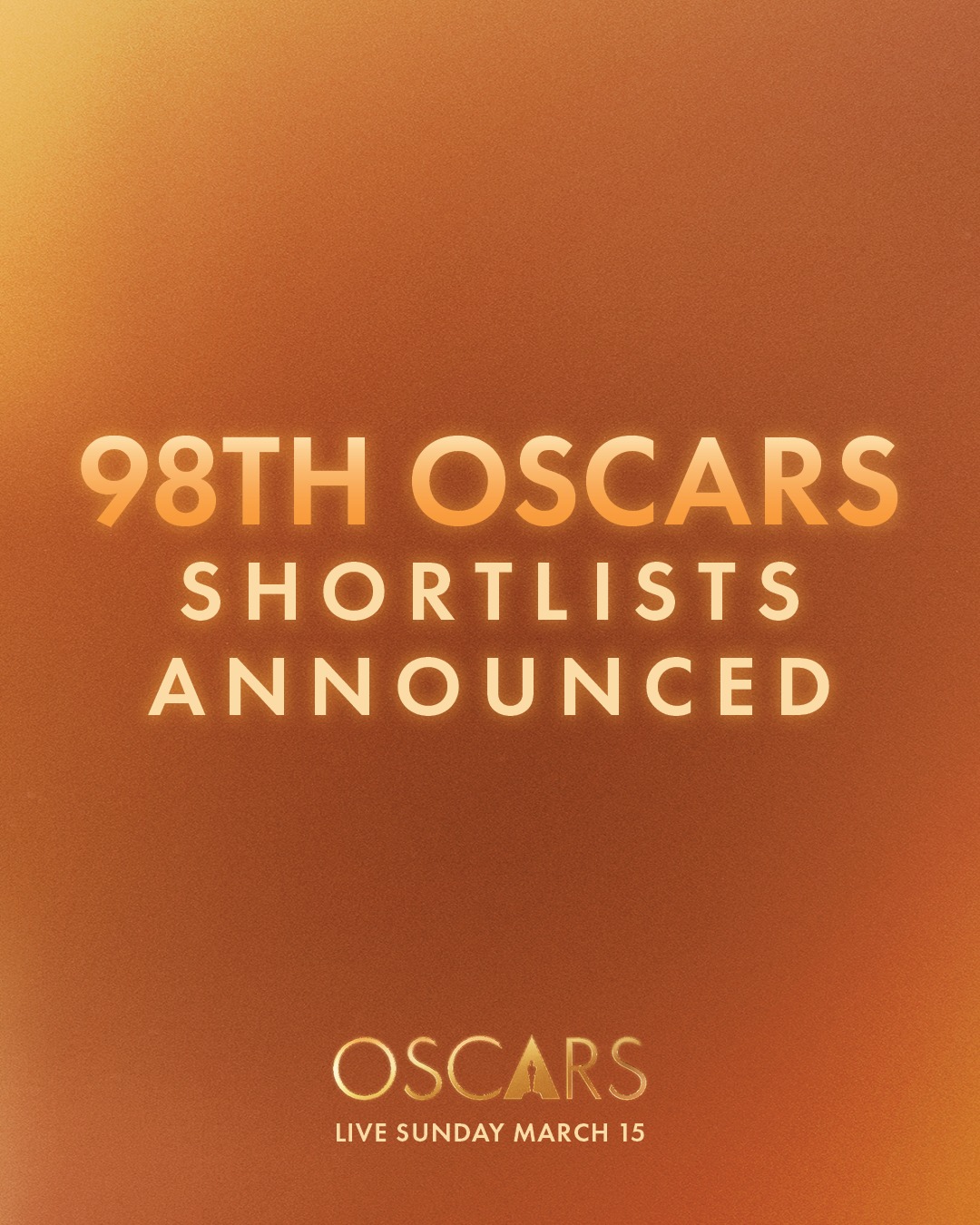 98th Oscars Shortlists Announced: What You Need to Know